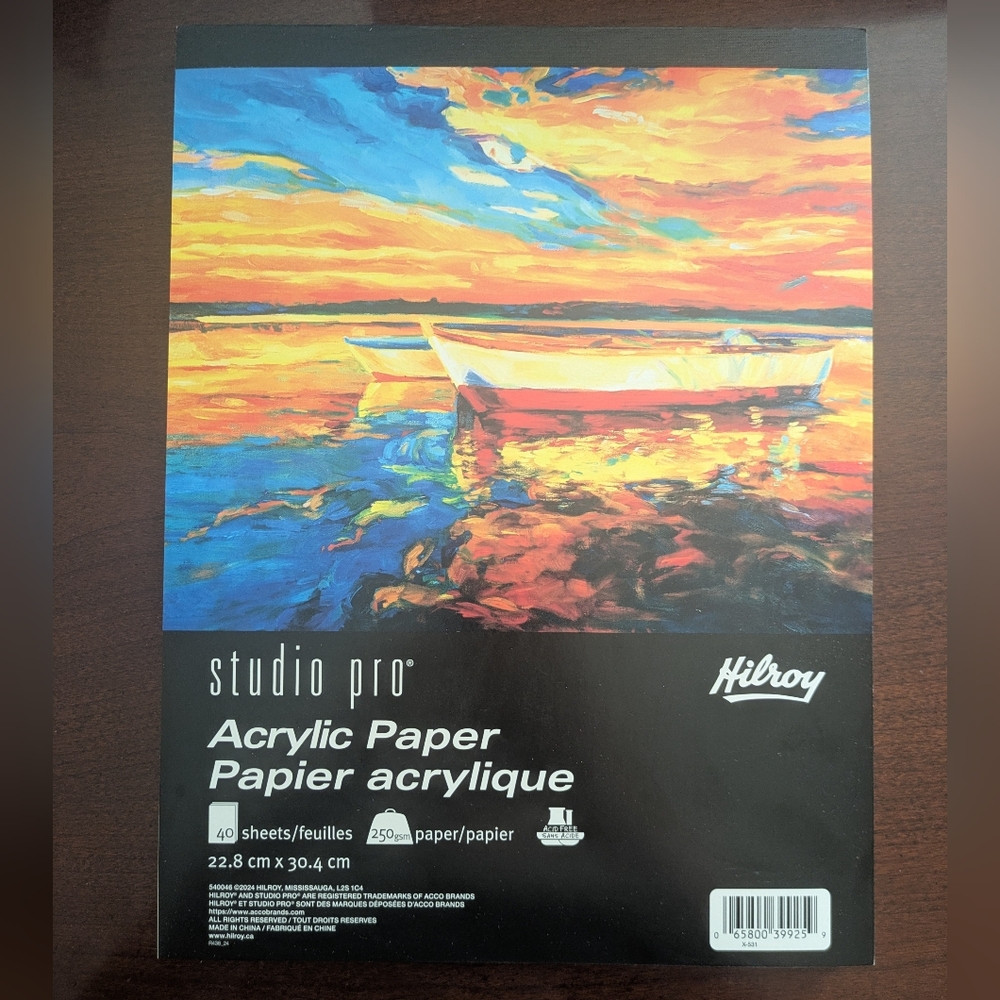 Hilroy Studio Pro Acrylic Paper